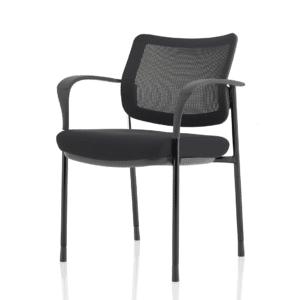 Cambridge Deluxe Medium Back Stacking Visitor Office Chair with Arms - Image 4