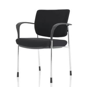 Cambridge Deluxe Medium Back Stacking Visitor Office Chair with Arms - Image 6
