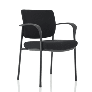 Cambridge Deluxe Medium Back Stacking Visitor Office Chair with Arms - Image 7