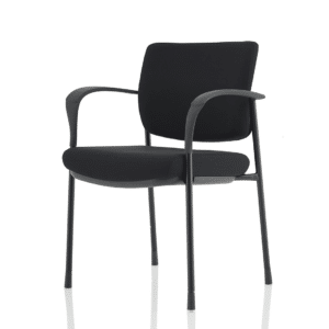 Cambridge Deluxe Medium Back Stacking Visitor Office Chair with Arms - Image 8