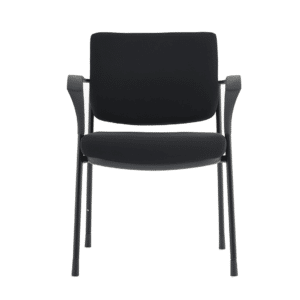 Cambridge Deluxe Medium Back Stacking Visitor Office Chair with Arms - Image 9