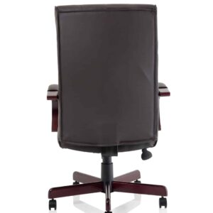 Monarchsfield High Back Leather Executive Office Chair with Arms - Image 24