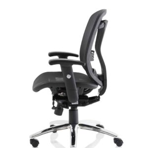 Illusion II Mesh Back Task Operator Office Chair with Height Adjustable Arms - Image 13