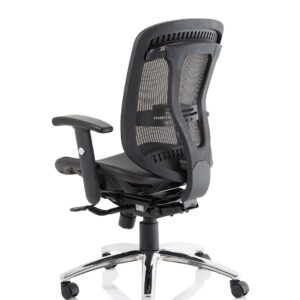 Illusion II Mesh Back Task Operator Office Chair with Height Adjustable Arms - Image 14
