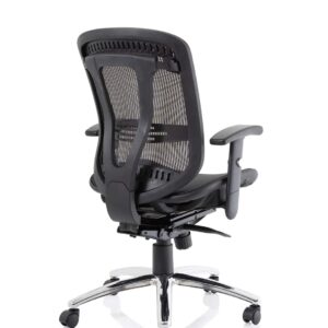 Illusion II Mesh Back Task Operator Office Chair with Height Adjustable Arms - Image 16