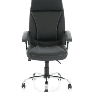 Penza High Back Executive Leather Office Chair with Arms - Image 2