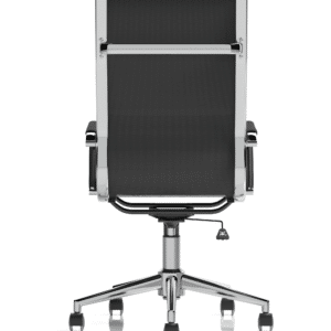 Falcon High Back Black Leather Executive Office Chair with Arms - Image 7