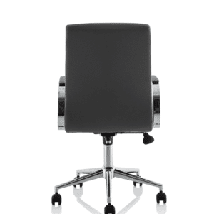 Cain Medium Back Leather Executive Office Chair with Arms - Image 29