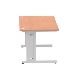 Surge 1400mm Straight Desk Cable Managed Leg - Image 15