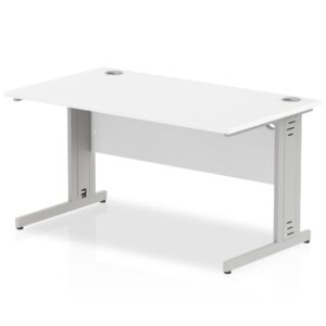 Surge 1400mm Straight Desk Cable Managed Leg - Image 11