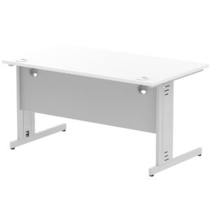 Surge 1400mm Straight Desk Cable Managed Leg - Image 23
