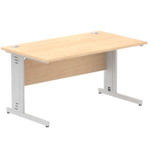 Surge 1400mm Straight Desk Cable Managed Leg - Image 35