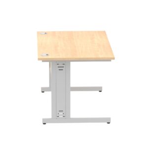 Surge 1400mm Straight Desk Cable Managed Leg - Image 36