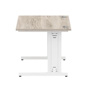 Surge 1000mm Straight Desk Cable Managed Leg - Image 19
