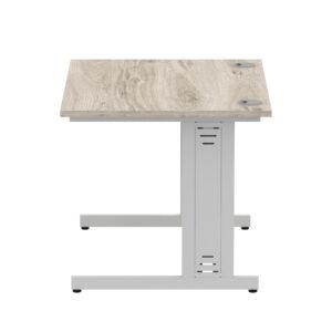Surge 1000mm Straight Desk Cable Managed Leg - Image 26