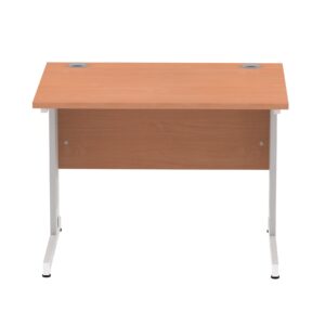 Surge 1000mm Straight Desk Cable Managed Leg - Image 27