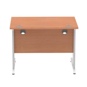 Surge 1000mm Straight Desk Cable Managed Leg - Image 31