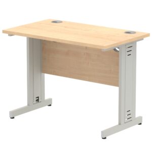 Surge 1000mm Straight Desk Cable Managed Leg - Image 5