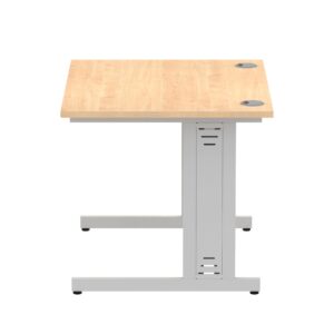 Surge 1000mm Straight Desk Cable Managed Leg - Image 40