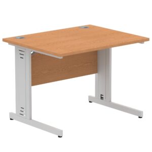 Surge 1000mm Straight Desk Cable Managed Leg - Image 42