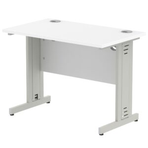 Surge 1000mm Straight Desk Cable Managed Leg - Image 11