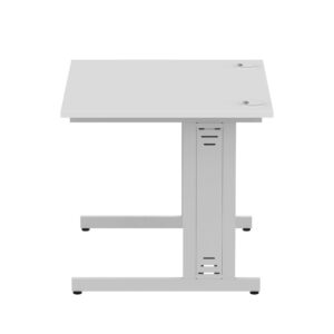Surge 1000mm Straight Desk Cable Managed Leg - Image 61