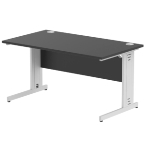 Surge 1400mm Straight Desk Cable Managed Leg - Image 104