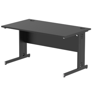 Surge 1400mm Straight Desk Cable Managed Leg - Image 103