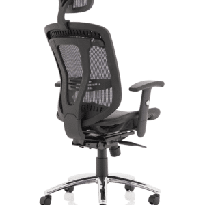 Illusion II Mesh Back Task Operator Office Chair with Height Adjustable Arms - Image 7