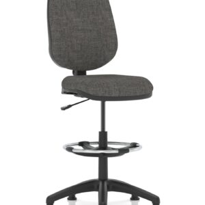 Nova Plus I Medium Back Task Operator Office Chair with Hi Rise Draughtsman Kit - Image 3