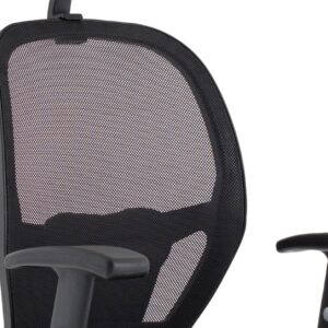 Boulder High Mesh Back Black Task Operator Office Chair with Arms - Image 28