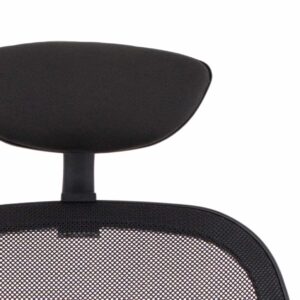 Boulder High Mesh Back Black Task Operator Office Chair with Arms - Image 33