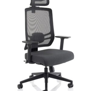 Ergo Twist High Mesh Back Task Operator Office Chair with Arms - Image 12