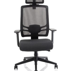 Ergo Twist High Mesh Back Task Operator Office Chair with Arms - Image 13