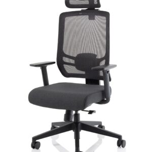 Ergo Twist High Mesh Back Task Operator Office Chair with Arms - Image 14