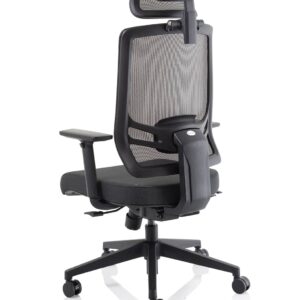 Ergo Twist High Mesh Back Task Operator Office Chair with Arms - Image 16