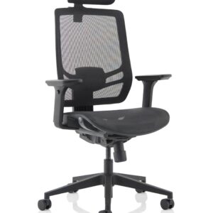 Ergo Twist High Mesh Back Task Operator Office Chair with Arms - Image 27