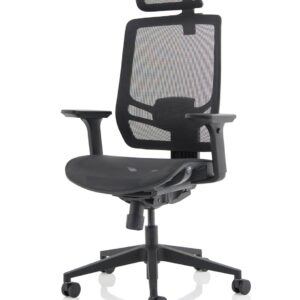 Ergo Twist High Mesh Back Task Operator Office Chair with Arms - Image 28