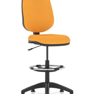 Nova Plus I Medium Back Task Operator Office Chair with Hi Rise Draughtsman Kit - Image 22