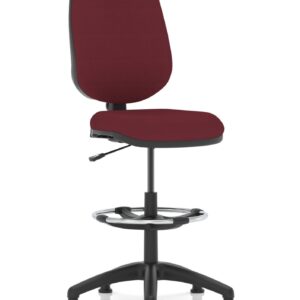 Nova Plus I Medium Back Task Operator Office Chair with Hi Rise Draughtsman Kit - Image 23