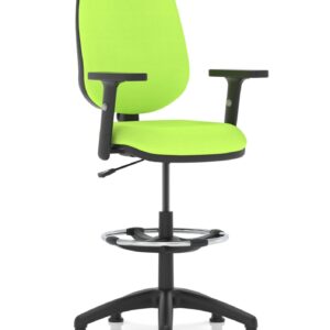 Nova Plus I Medium Back Task Operator Office Chair with Hi Rise Draughtsman Kit - Image 27