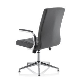 Cain Medium Back Leather Executive Office Chair with Arms - Image 44