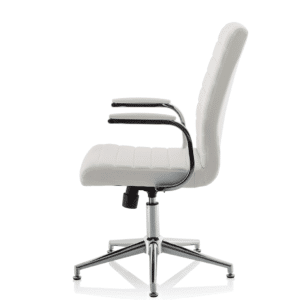 Cain Medium Back Leather Executive Office Chair with Arms - Image 51