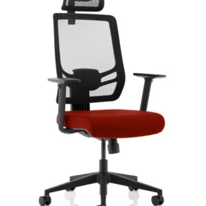 Ergo Twist High Mesh Back Task Operator Office Chair with Arms - Image 45