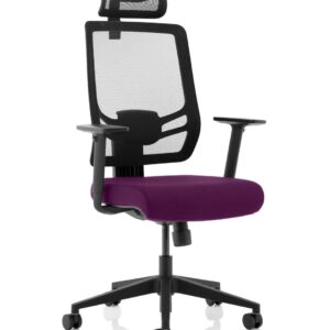 Ergo Twist High Mesh Back Task Operator Office Chair with Arms - Image 49