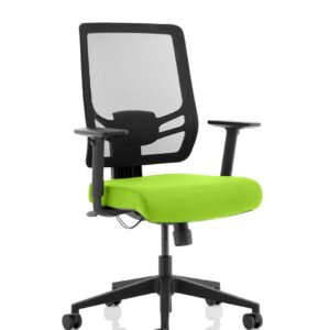 Ergo Twist High Mesh Back Task Operator Office Chair with Arms - Image 38