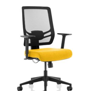 Ergo Twist High Mesh Back Task Operator Office Chair with Arms - Image 44