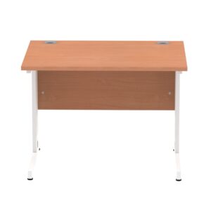Surge 1000mm Straight Desk Cable Managed Leg - Image 62
