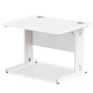 Surge 1000mm Straight Desk Cable Managed Leg - Image 12
