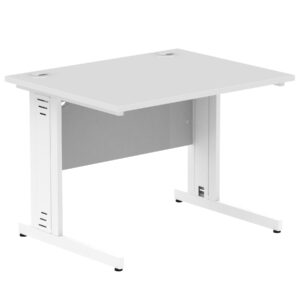Surge 1000mm Straight Desk Cable Managed Leg - Image 83